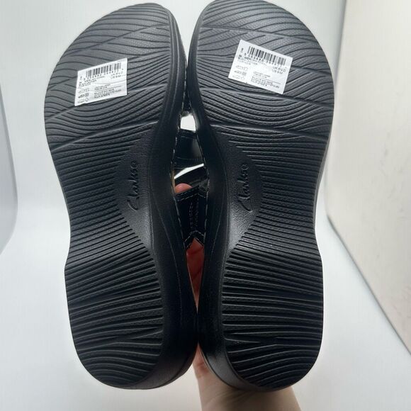 Clarks Merliah Coral Sandal 9 BLACK - Picture 5 of 8